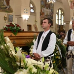Pogrzeb wieloletniego organisty z Czarnego Dunajca