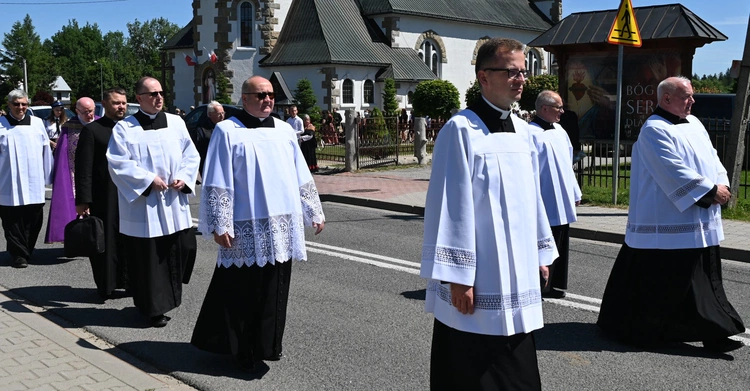 Pogrzeb wieloletniego organisty z Czarnego Dunajca