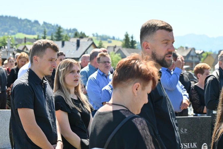Pogrzeb wieloletniego organisty z Czarnego Dunajca