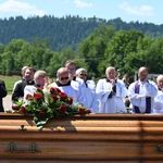 Pogrzeb wieloletniego organisty z Czarnego Dunajca