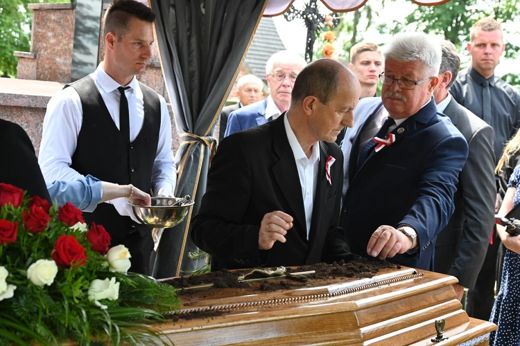 Ostatnie pożegnanie Michała Borzęckiego