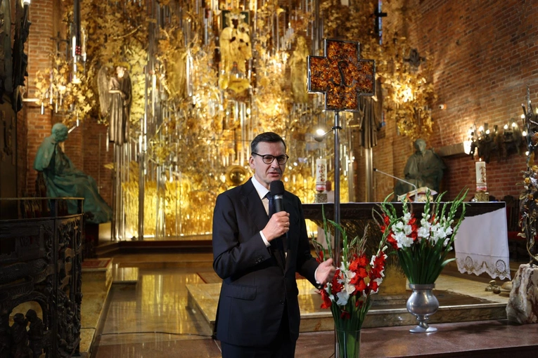 Poświęcenie krzyża Solidarności Walczącej