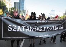 Warszawa, 14.06.2025. Parada równości przechodząca ulicami Warszawy. 