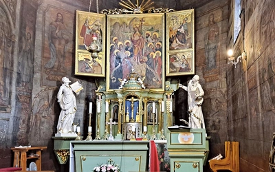  Wierna kopia XV-wiecznego dzieła  w Mikuszowicach.