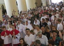 Spotkanie rozpoczęła Eucharystia w wąwolnickiej bazylice. 