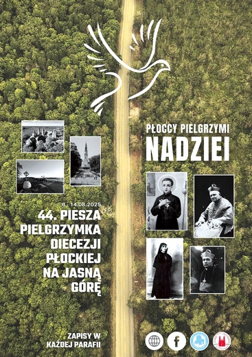 Tegoroczne pielgrzymowanie będzie nawiązywało do jubileuszy Kościoła powszechnego  i 950-lecia diecezji płockiej. Zapisy  w parafiach. 