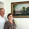 – To nie tylko kolekcja,  ale też część naszego życia – przyznają państwo Honkowie.  Tu: „Romantische Landschaft” autorstwa Karla Alberta Schaeffera, serdecznego przyjaciela  J. v. Eichendorffa