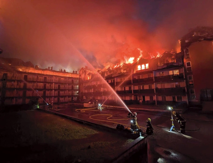 Dramat rozegrał się 3 lipca w budynku wielorodzinnym  przy ul. Powstańców 62.