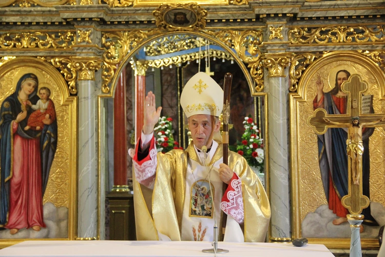 Wierchomla. Poświęcenie odnowionego wnętrza kościoła