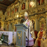 Wierchomla. Poświęcenie odnowionego wnętrza kościoła