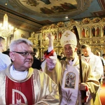 Wierchomla. Poświęcenie odnowionego wnętrza kościoła