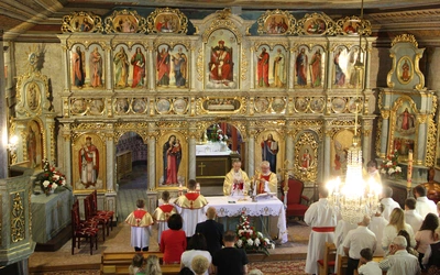 Wierchomla. Poświęcenie odnowionego wnętrza kościoła
