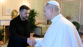 Zełenski po spotkaniu z Papieżem: Bardzo liczymy na pomoc Ojca Świętego