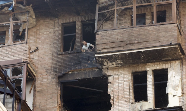 Ataki na Kijów coraz częstsze. Uszkodzenia także w nuncjaturze 