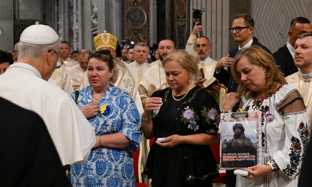 Podczas spotkania z papieżem
