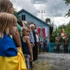 Uroczystości upamiętniające ofiary tragedii wołyńskiej we wsi Zielony Dąb
