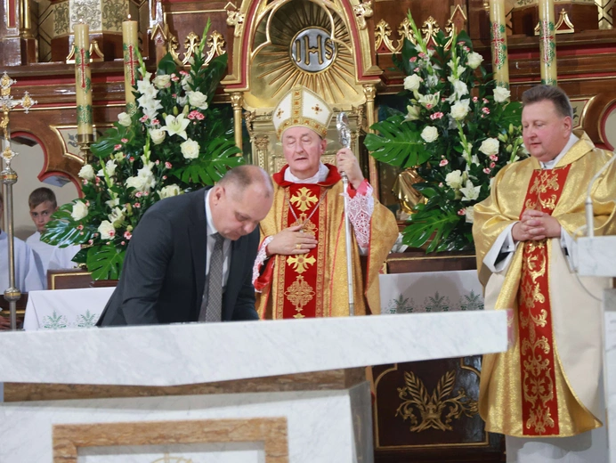 Konsekracja ołtarza w Przecławiu