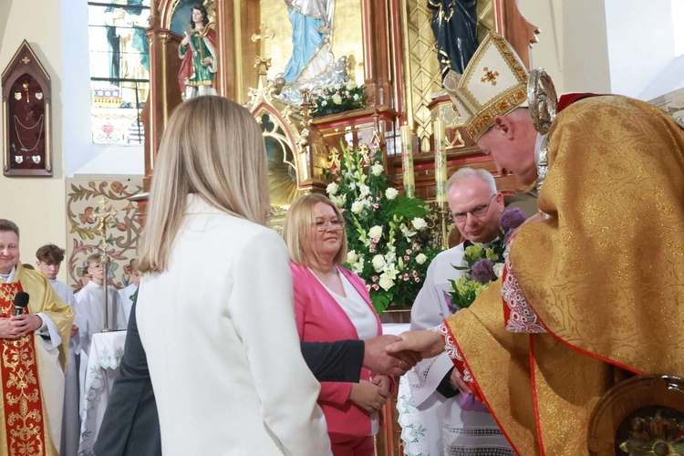 Konsekracja ołtarza w Przecławiu