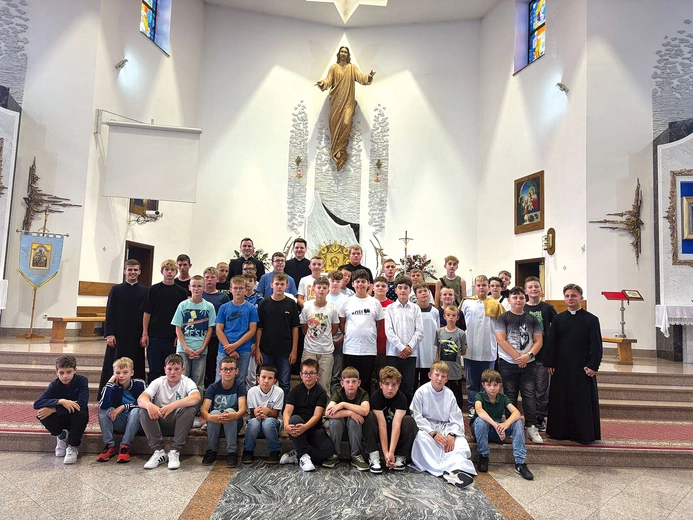 Przez kilka dni wspólnie odkrywali piękno służby Panu i bycia razem. 