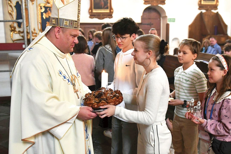 Głównym punktem spotkania była Msza św. w rokitniańskiej bazylice.