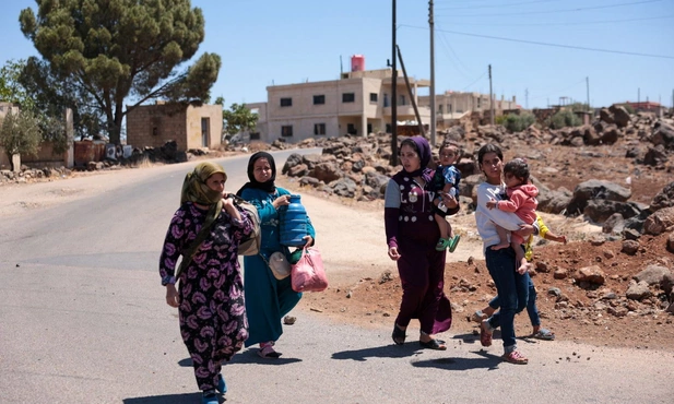 Syria: Izraelskie drony ostrzelały wejście do gmachu dowództwa armii w Damaszku