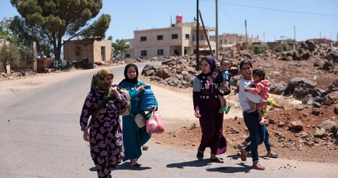 Syria: Izraelskie drony ostrzelały wejście do gmachu dowództwa armii w Damaszku