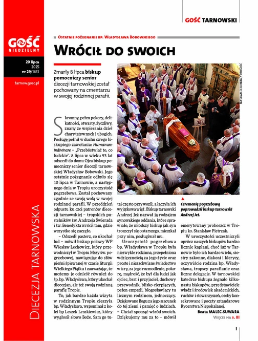Gość Tarnowski 29/2025