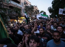 Protesty w Syrii po atakach Izraela