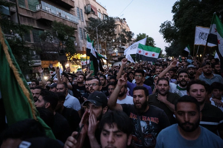 Protesty w Syrii po atakach Izraela