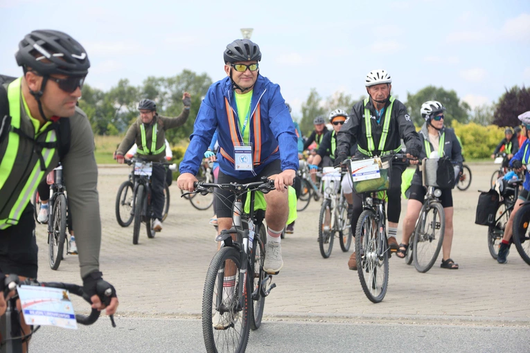 Rowerowa Pielgrzymka Tarnowska w drodze