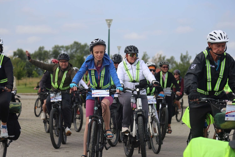 Rowerowa Pielgrzymka Tarnowska w drodze