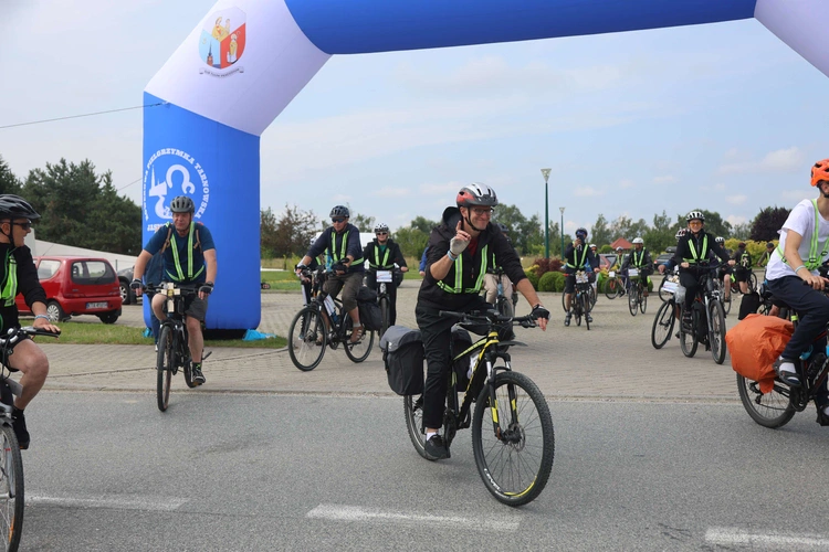Rowerowa Pielgrzymka Tarnowska w drodze