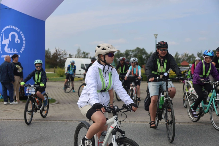 Rowerowa Pielgrzymka Tarnowska w drodze