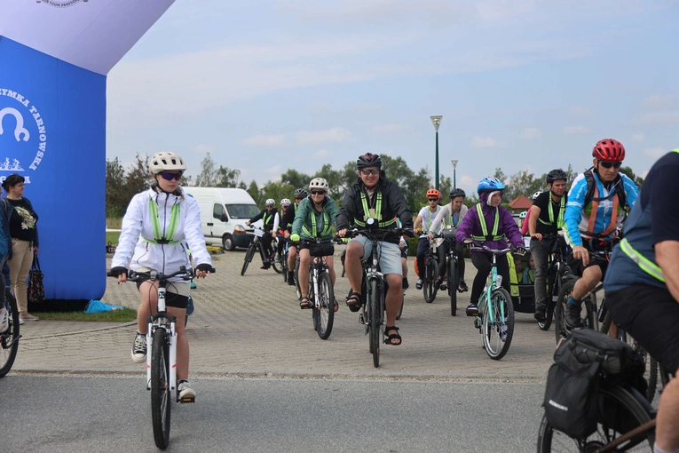 Rowerowa Pielgrzymka Tarnowska w drodze