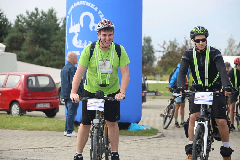 Rowerowa Pielgrzymka Tarnowska w drodze