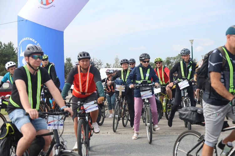 Rowerowa Pielgrzymka Tarnowska w drodze