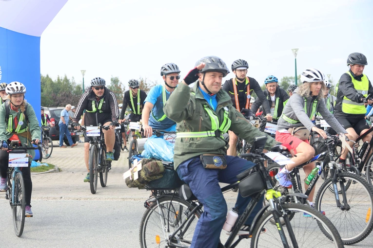 Rowerowa Pielgrzymka Tarnowska w drodze