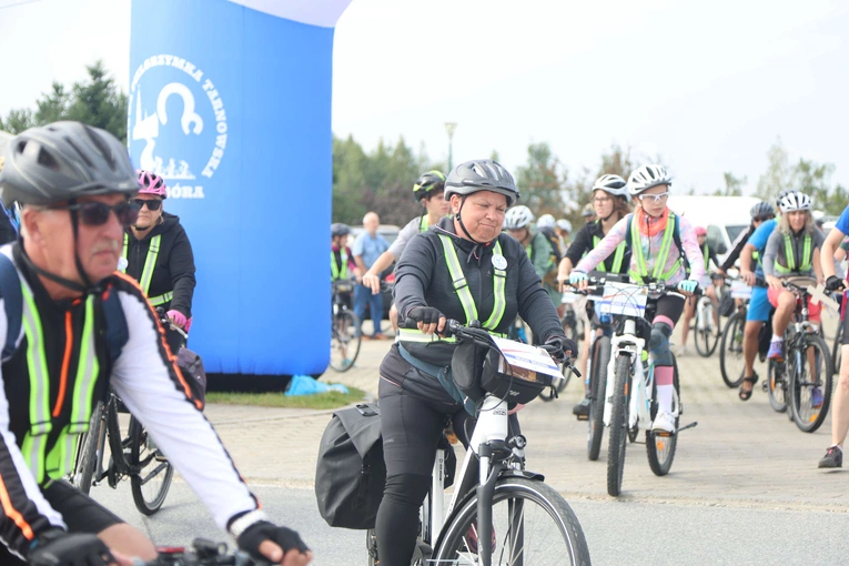 Rowerowa Pielgrzymka Tarnowska w drodze