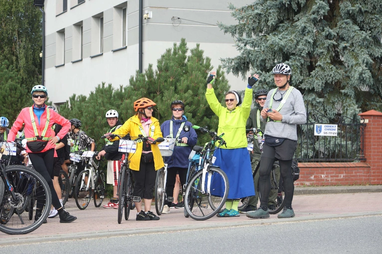 Rowerowa Pielgrzymka Tarnowska w drodze