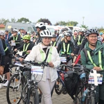 Rowerowa Pielgrzymka Tarnowska w drodze