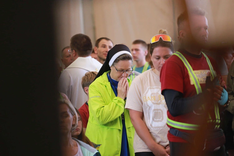 Rowerowa Pielgrzymka Tarnowska w drodze