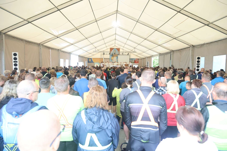 Rowerowa Pielgrzymka Tarnowska w drodze