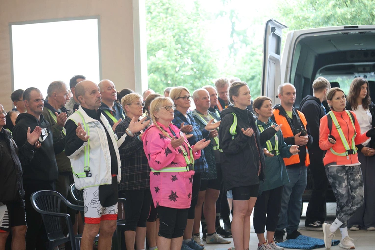 Rowerowa Pielgrzymka Tarnowska w drodze