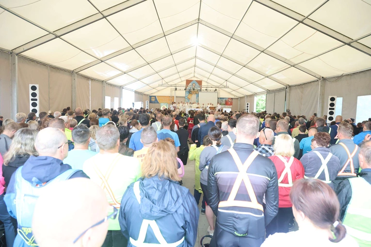 Rowerowa Pielgrzymka Tarnowska w drodze