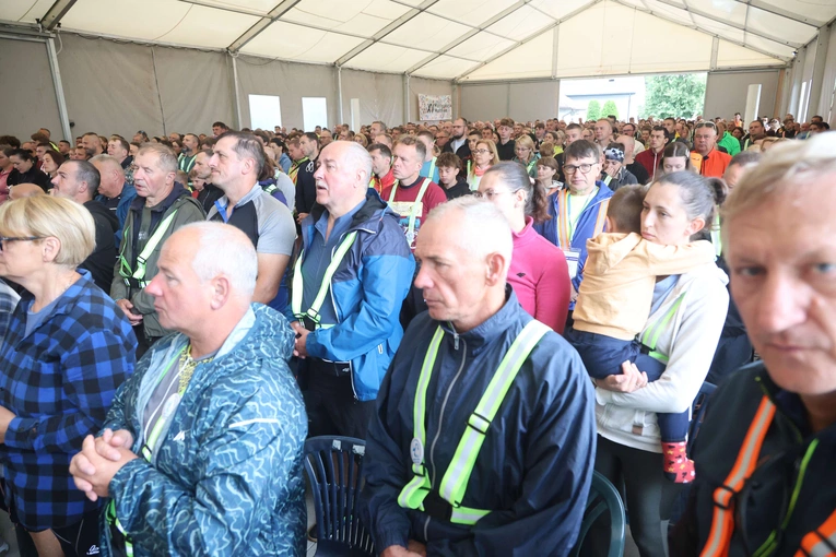 Rowerowa Pielgrzymka Tarnowska w drodze