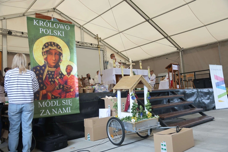 Rowerowa Pielgrzymka Tarnowska w drodze