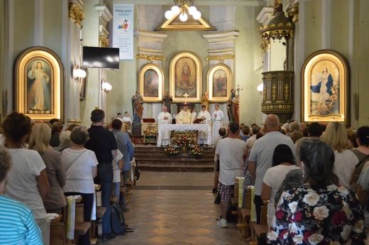 Msza św. w intencji pielgrzymów w Jastrzębiu-Zdroju
