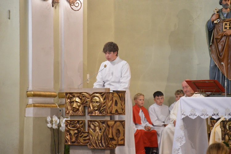 Msza św. w intencji pielgrzymów w Jastrzębiu-Zdroju