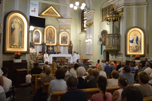 Msza św. w intencji pielgrzymów w Jastrzębiu-Zdroju