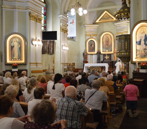 Msza św. w intencji pielgrzymów w Jastrzębiu-Zdroju